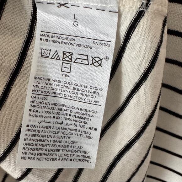 Old Navy Sleeveless Striped Tank Top with Shine Bright Print Sz L NWT - Picture 7 of 8